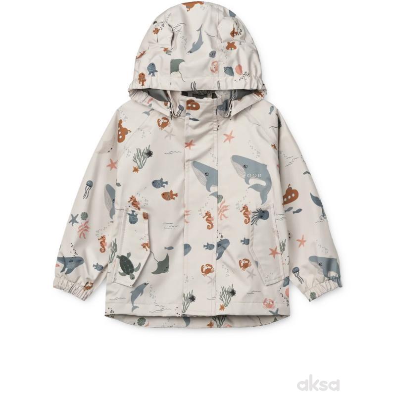 Liewood set garderobe za kišu Manu,Sea C/Sandy
