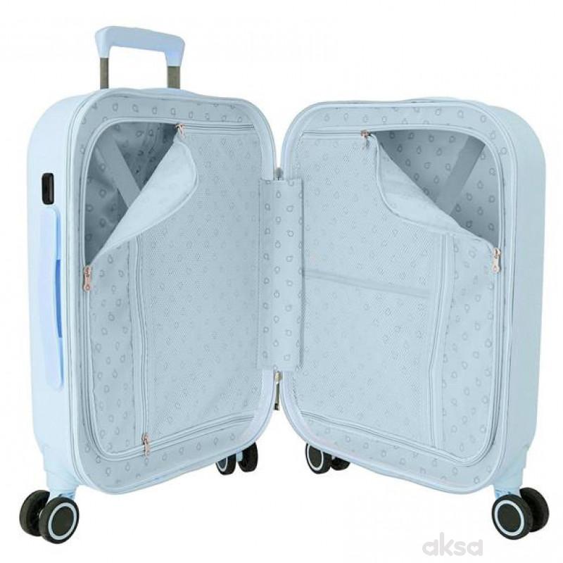 ABS Kofer 55cm sa 4 točkića srca