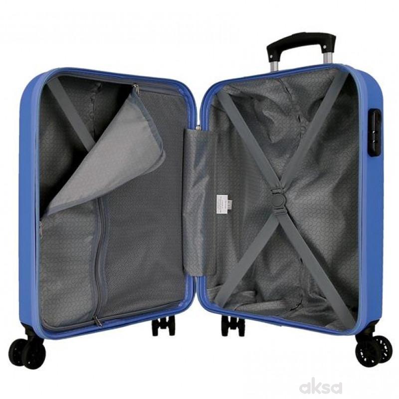 ABS Kofer 55cm sa 4 točkića sivi 1