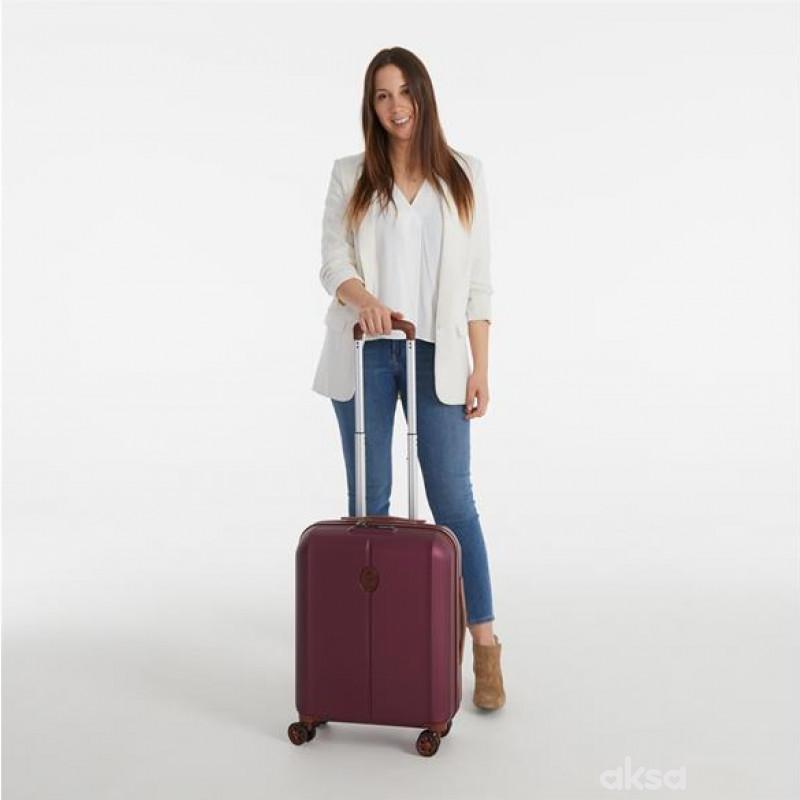 ABS Kofer 55cm sa 4 točkića premium bordo
