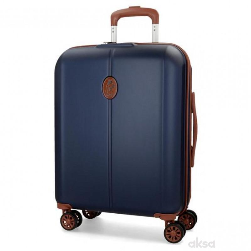ABS Kofer 55cm sa 4 točkića premium teget