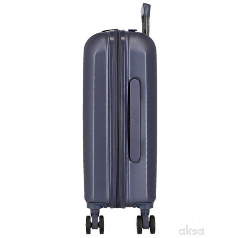 ABS Kofer 55cm sa 4 točkića sivi 2