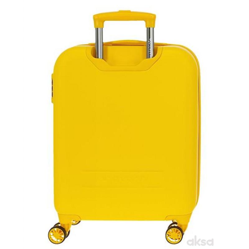 ABS Kofer 55cm sa 4 točkića žuti