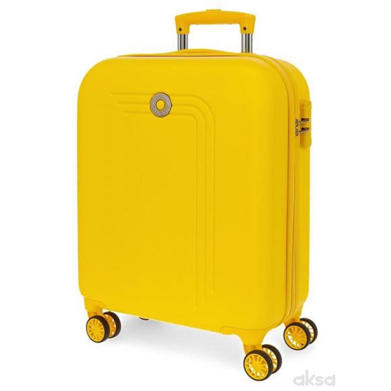 ABS Kofer 55cm sa 4 točkića žuti