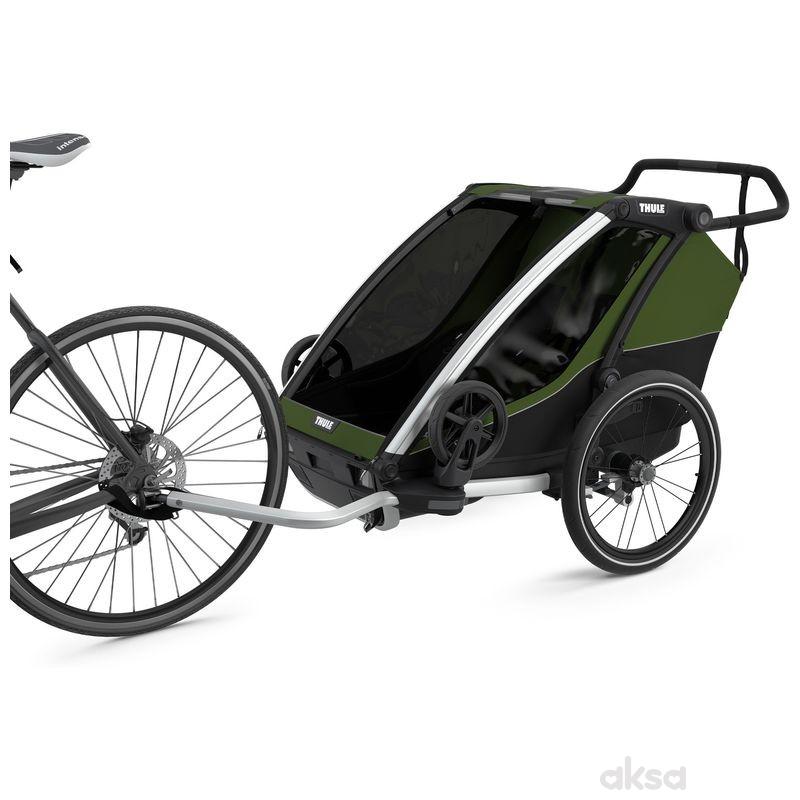 Thule prikolica za bicikl Chariot Cab2 CypresGreen