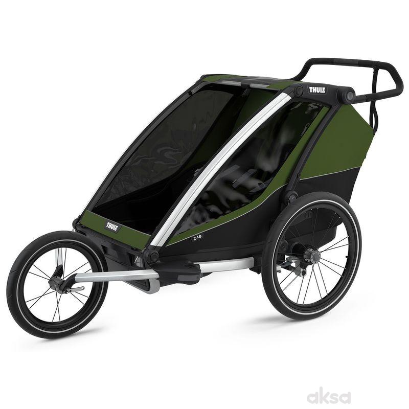 Thule prikolica za bicikl Chariot Cab2 CypresGreen