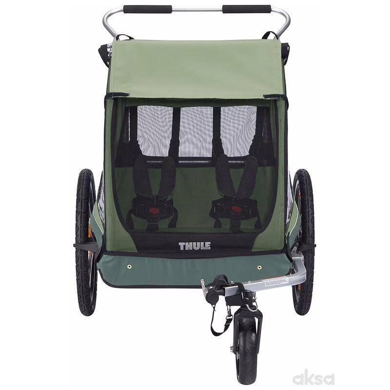 Thule prikolica za bicikl Coaster XT 2 Basil green