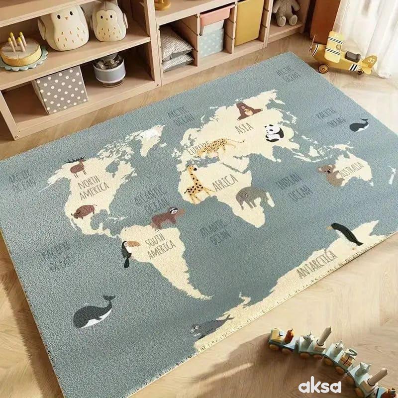 Cute&Cool HOME tepih za dečiju sobu Earth 120x180