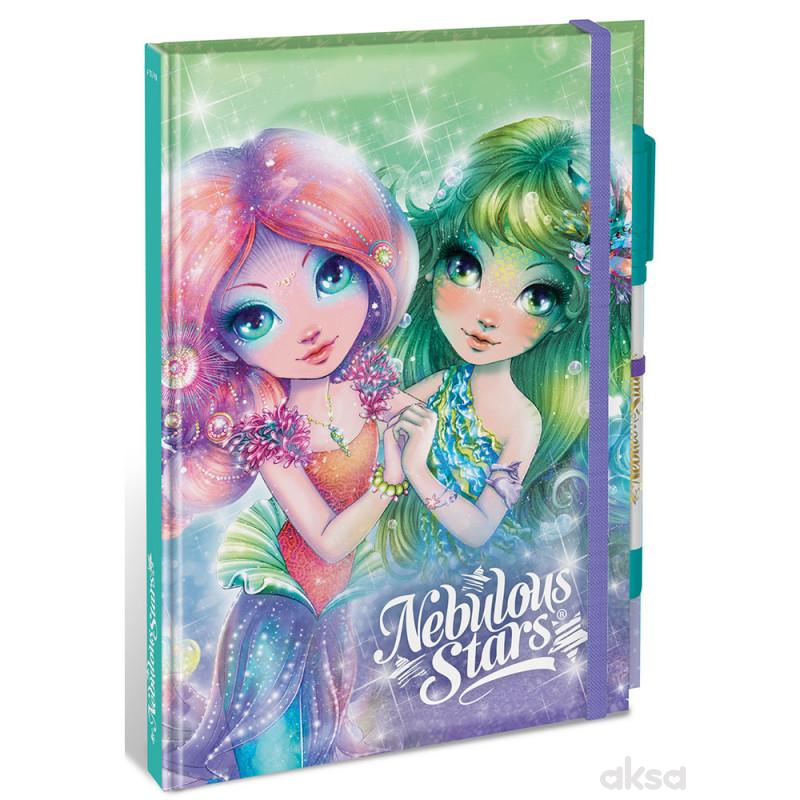 Notes A5 beli listovi Nebulous Stars sortirano