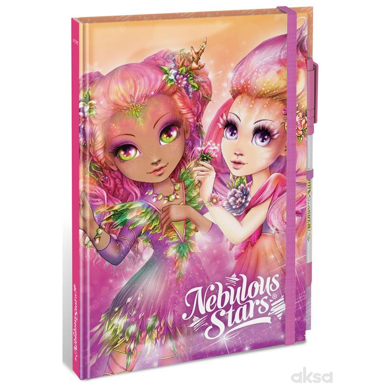 Notes A5 beli listovi Nebulous Stars sortirano