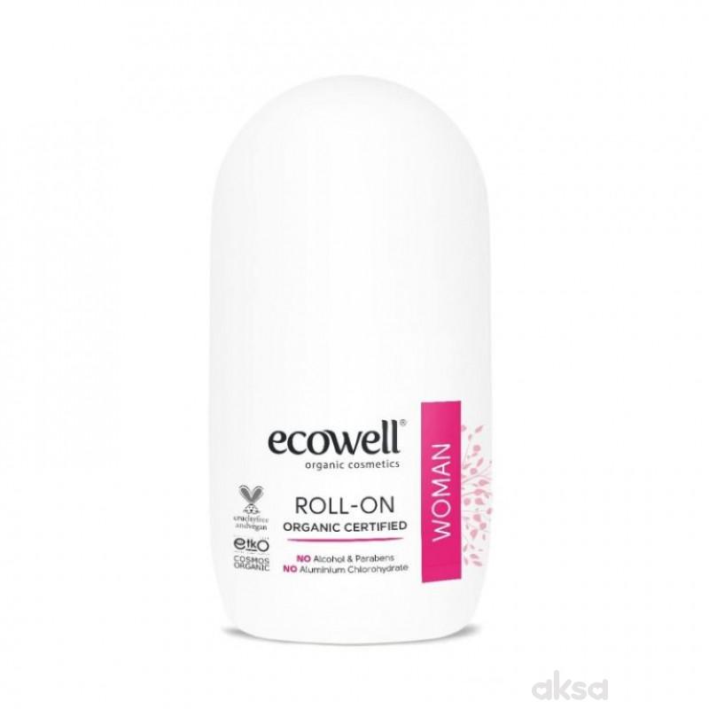 Ecowell organski roll-on dezodorans za žene 