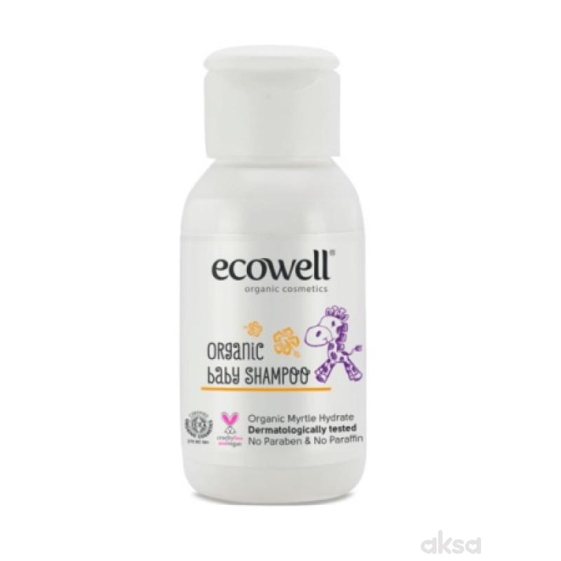 Ecowell MiniSize organski šampon za bebe 50ml