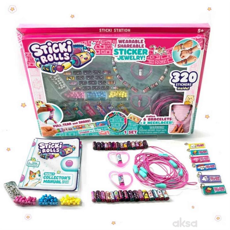 Stiki rolls station set