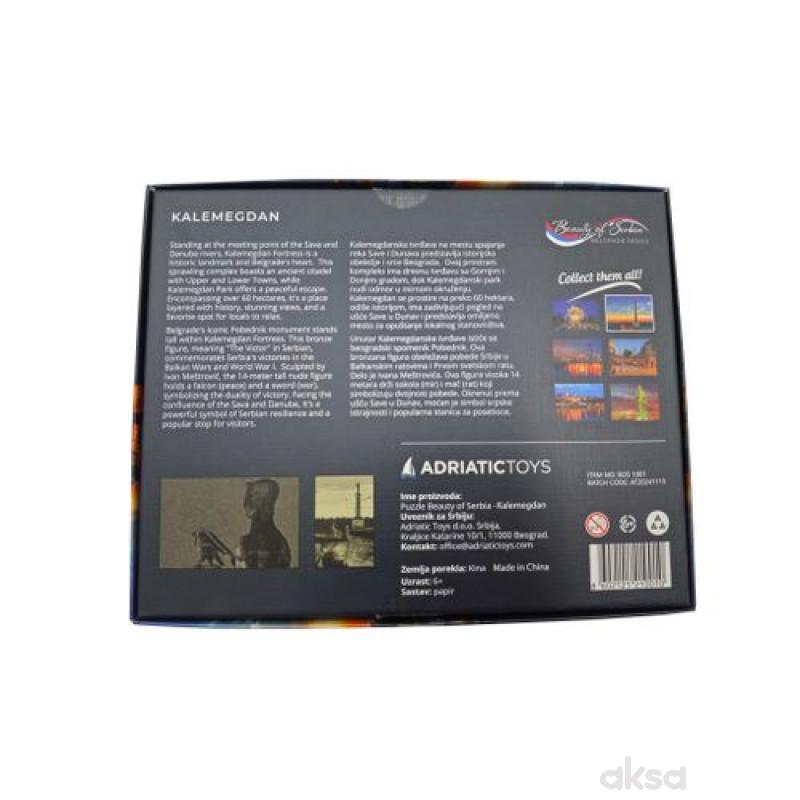 Beauty of Serbia Puzzle - Kalemegdan 500 pcs 