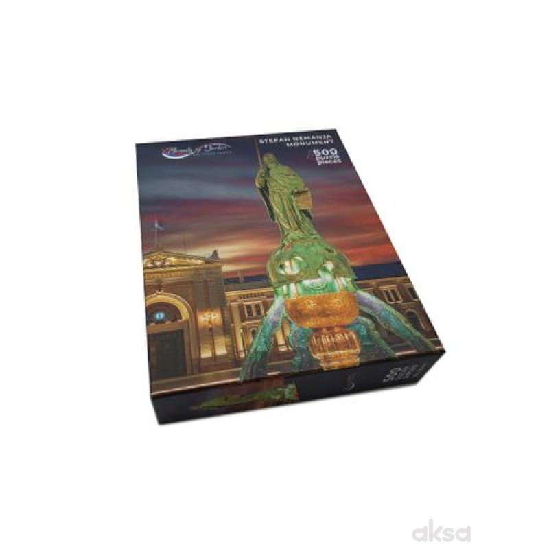Beauty of Serbia Puzzle - Stefan Nemanja 500 pcs