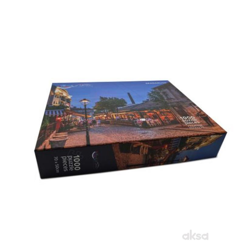 Beauty of Serbia Puzzle - Skadarlija 1000 pcs