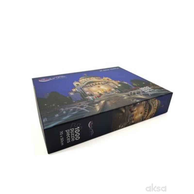 Beauty of Serbia Puzzle -Hram Svetog Save 1000 pcs