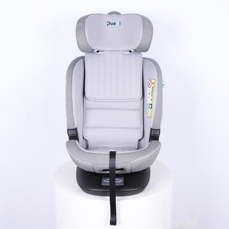 Puerri auto sedište Flex Safe (40-150cm), Grey