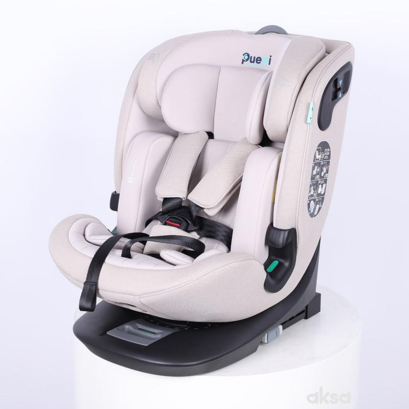 Puerri auto sedište Flex Safe (40-150cm), Beige