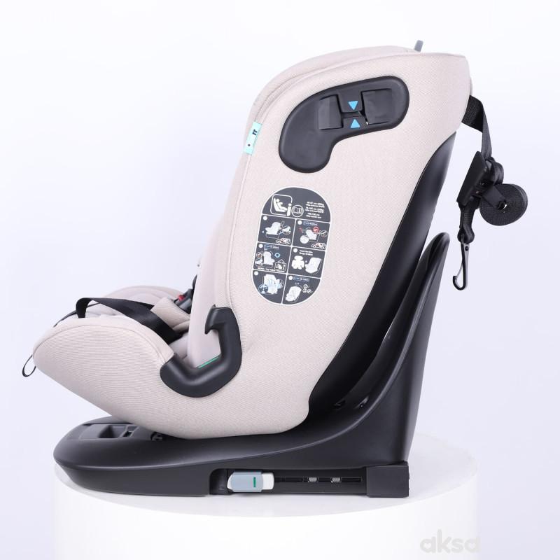 Puerri auto sedište Flex Safe (40-150cm), Beige