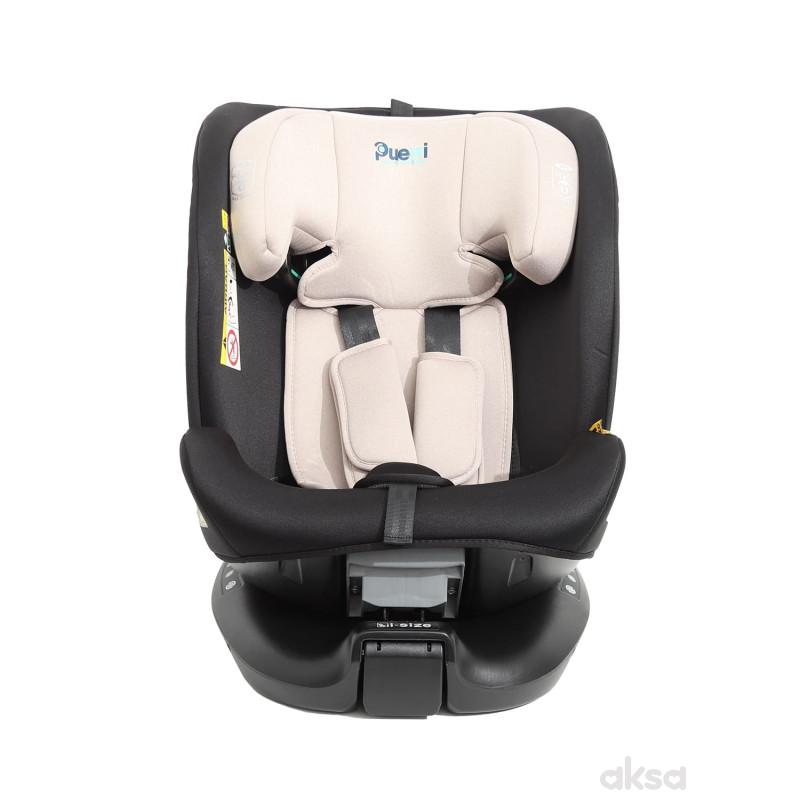 Puerri auto sedište HugSafe (40-150 cm),grey beige