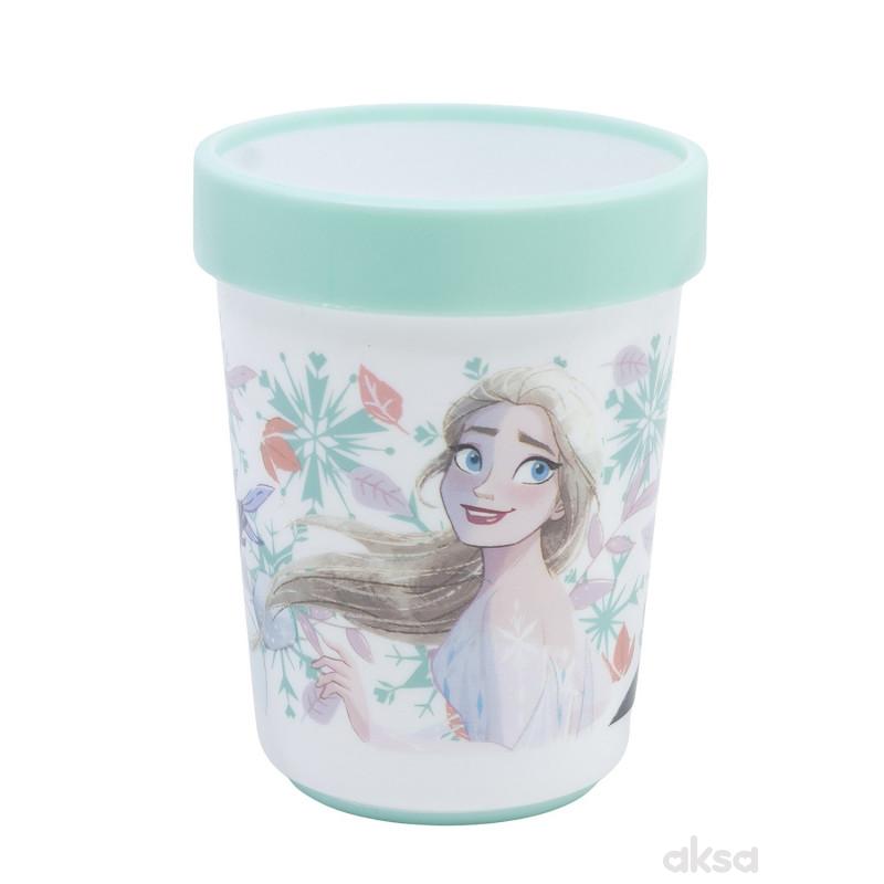 Stor neklizajuća čaša 260ml Frozen Snowy tale