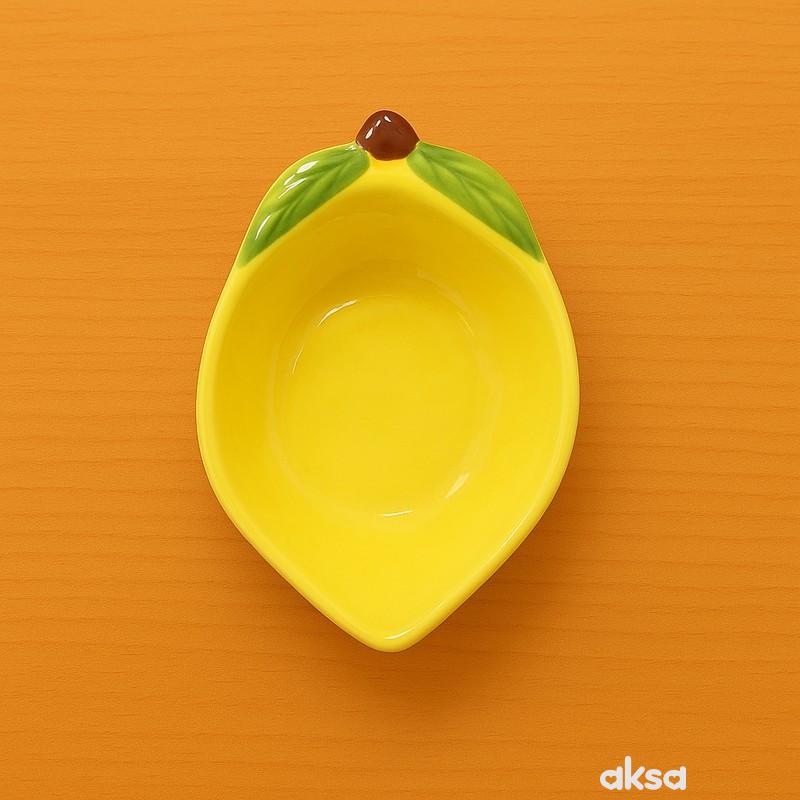 Cute&Cool HOME dekorativna činija limun 12cm 