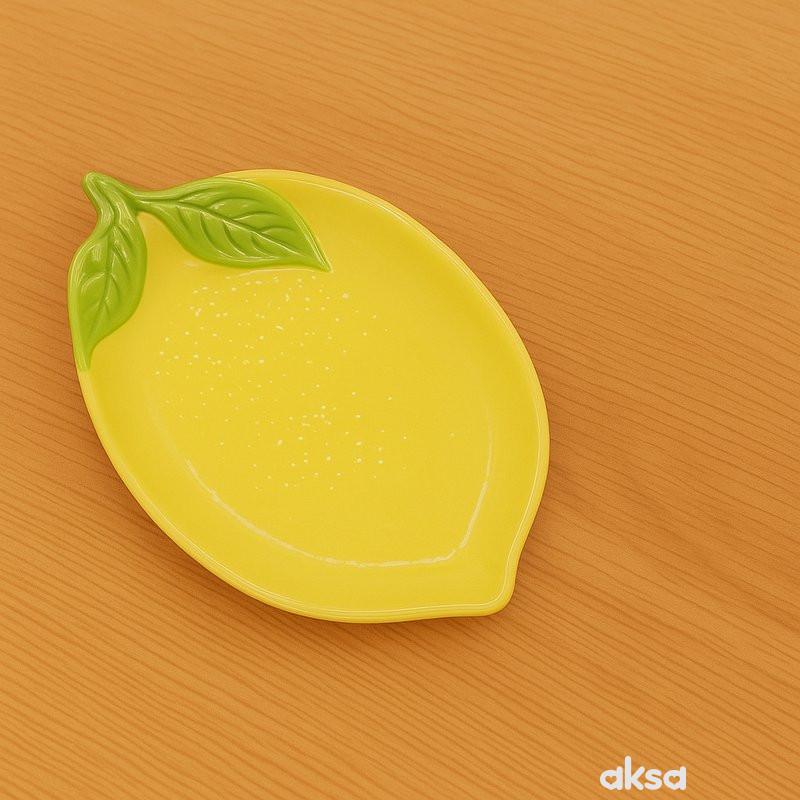 Cute&Cool HOME dekorativni tanjir limun 15cm 
