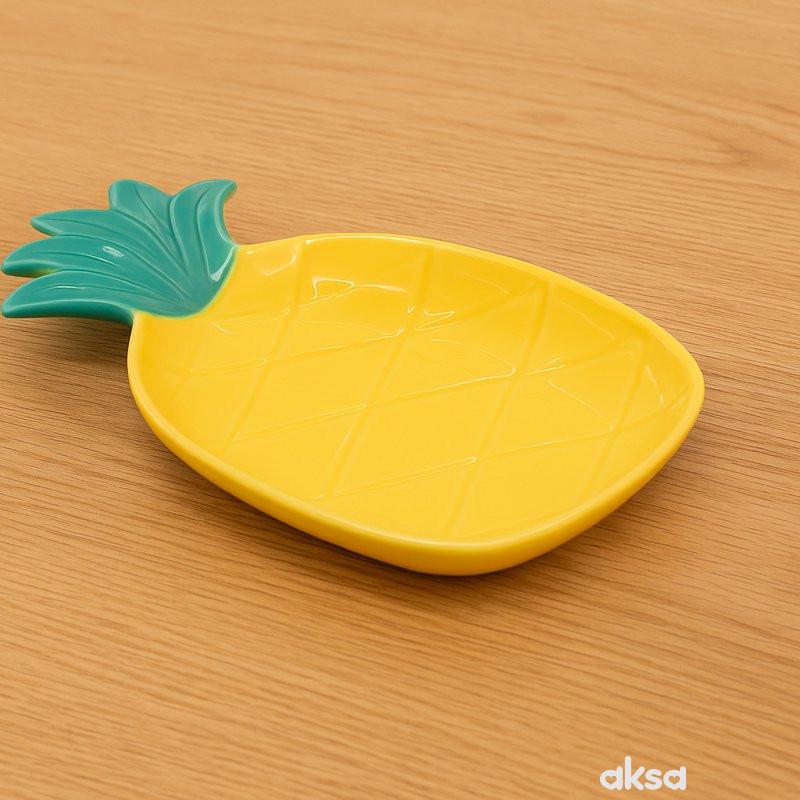 Cute&Cool HOME dekorativni tanjir ananas veliki 