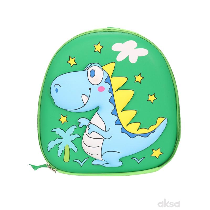 Cute&Cool dečiji ranac 3D dino zeleni