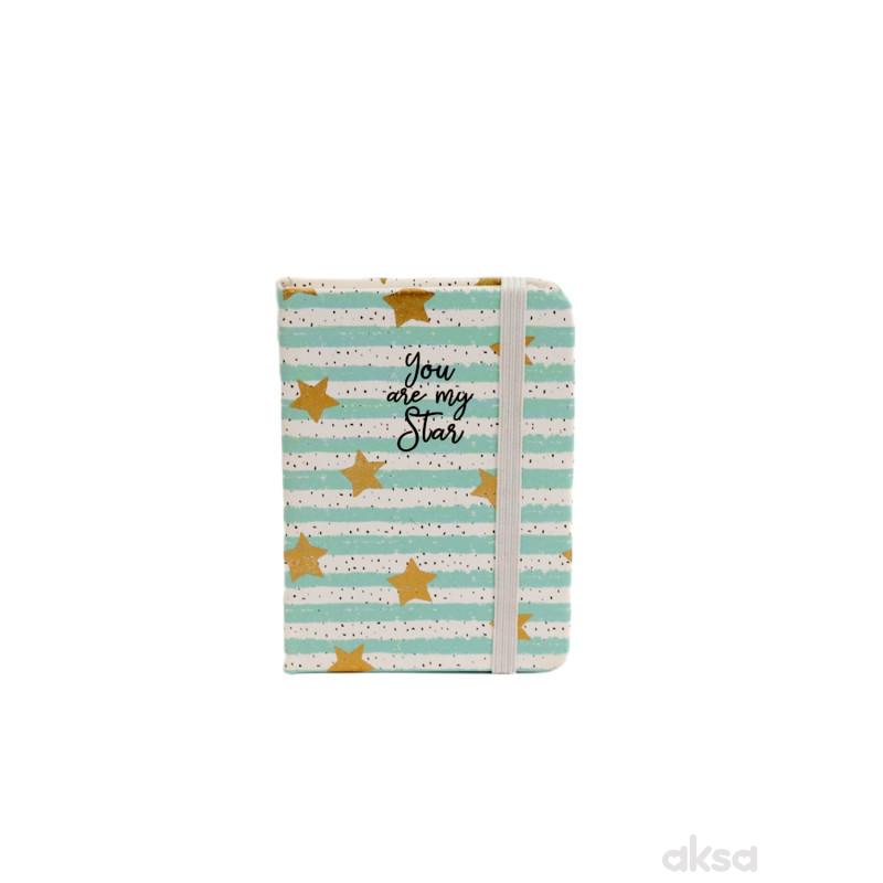Be Cool notes sa zvezdicama plavi A7