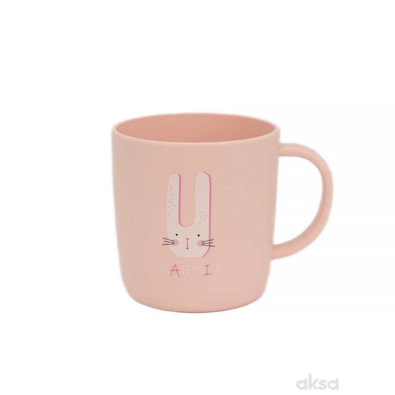 Baby Chef šolja za decu roze zeka