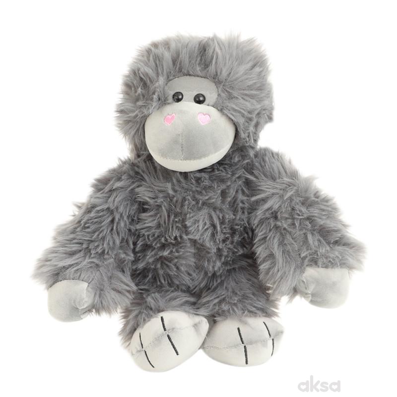 Cute&Cool plišana igračka sivi majmun 40cm