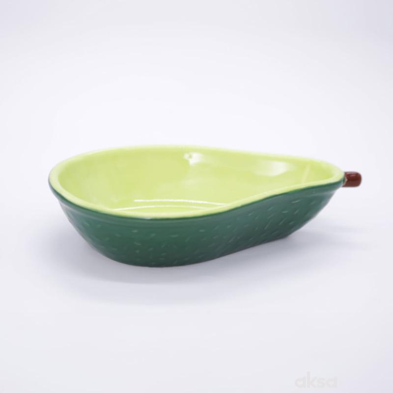 Cute&Cool HOME dekorativni tanjir avokado 15 cm 