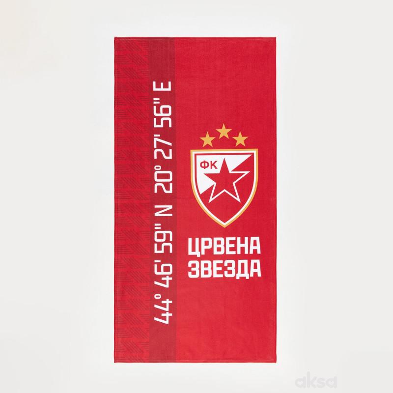 Stefan peškir za plažu 70x140cm, Crvena Zvezda