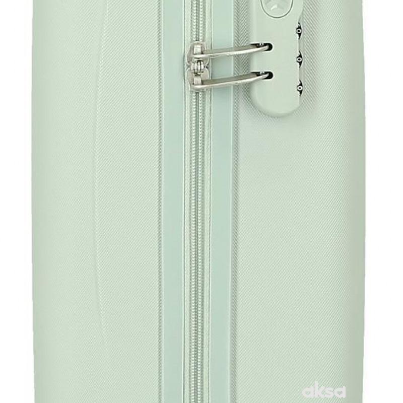 Abs kofer 50cm sa 4 dupla točkića stitch mint