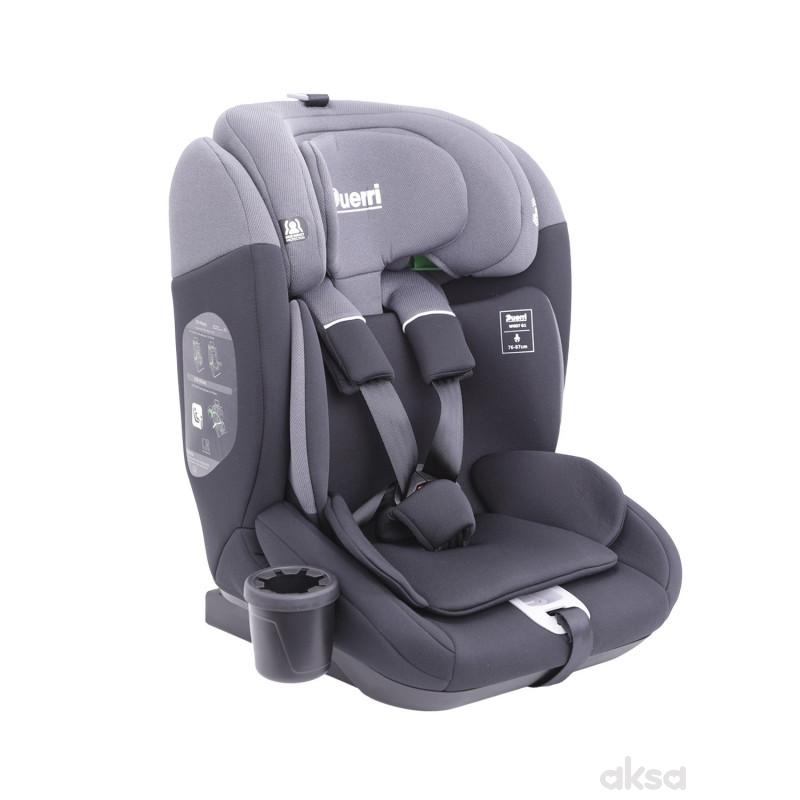 Puerri auto sedište MaxSafe (76-150cm), black/grey