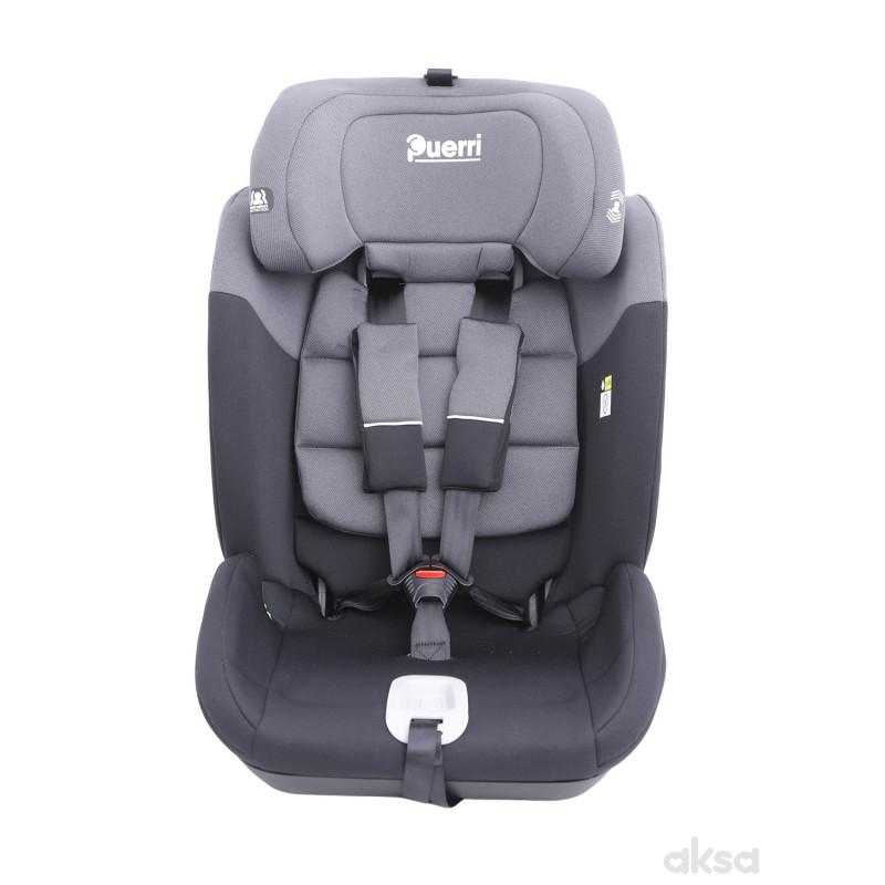 Puerri auto sedište MaxSafe (76-150cm), black/grey