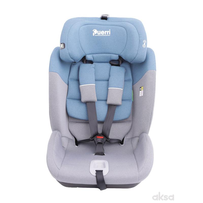 Puerri auto sedište MaxSafe (76-150cm), blue/grey