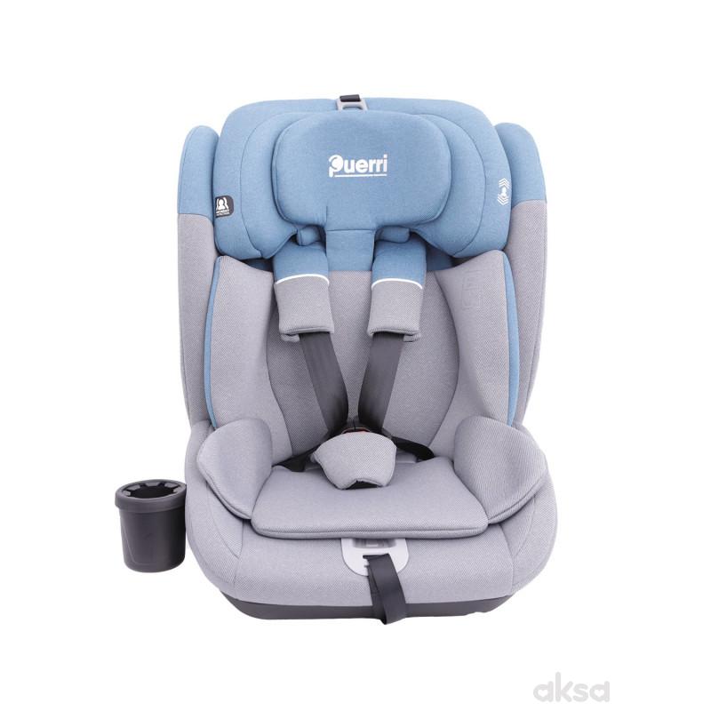 Puerri auto sedište MaxSafe (76-150cm), blue/grey