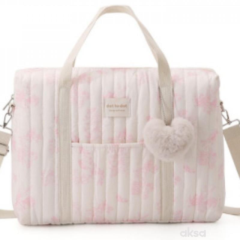 Be Cute torba za mame, roze