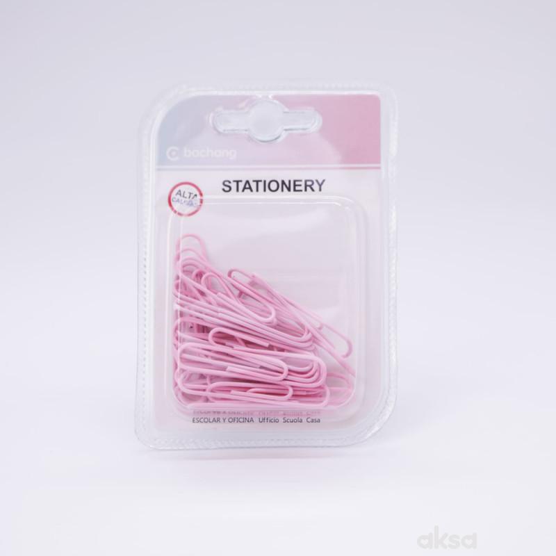Be Cool spajalice za papir roze