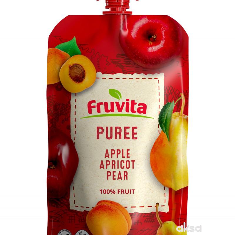 Fruvita pouch jabuka kajsija kruška 180g 