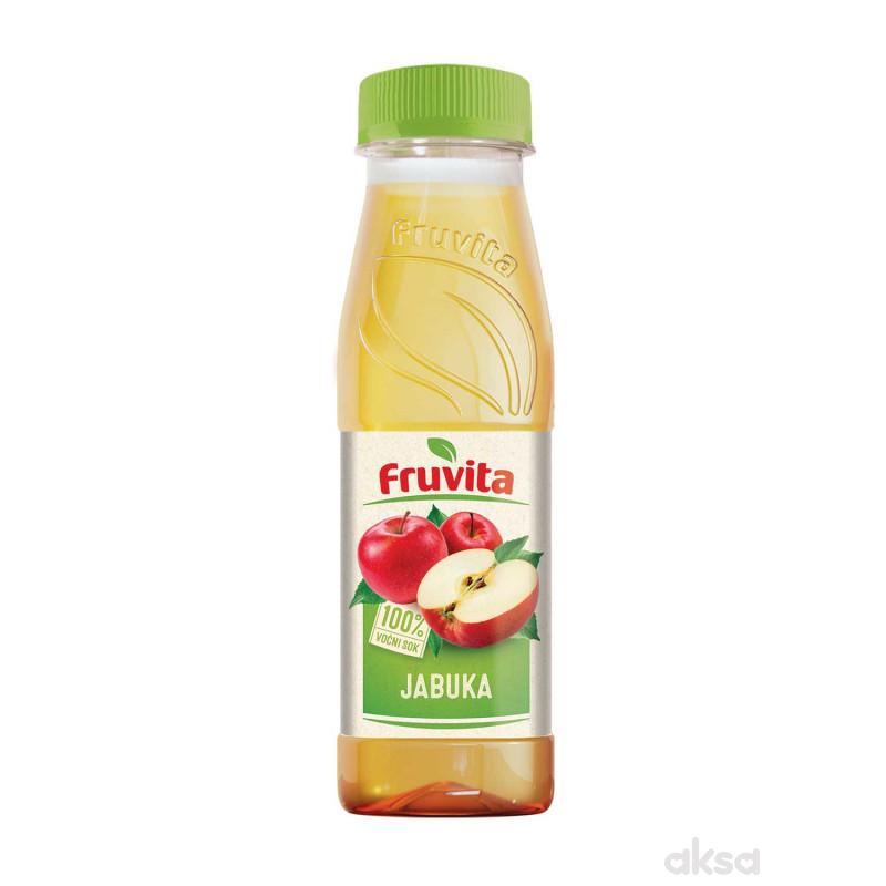 Fruvita 100% voćni sok jabuka 0,33L