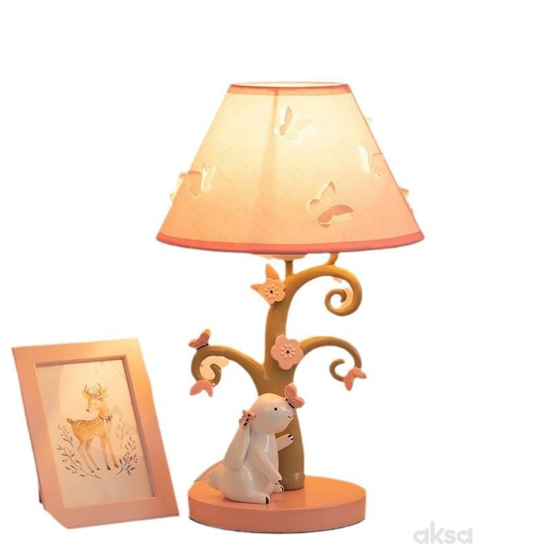 Cute&Cool HOME Dekorativna lampa zeka, roze