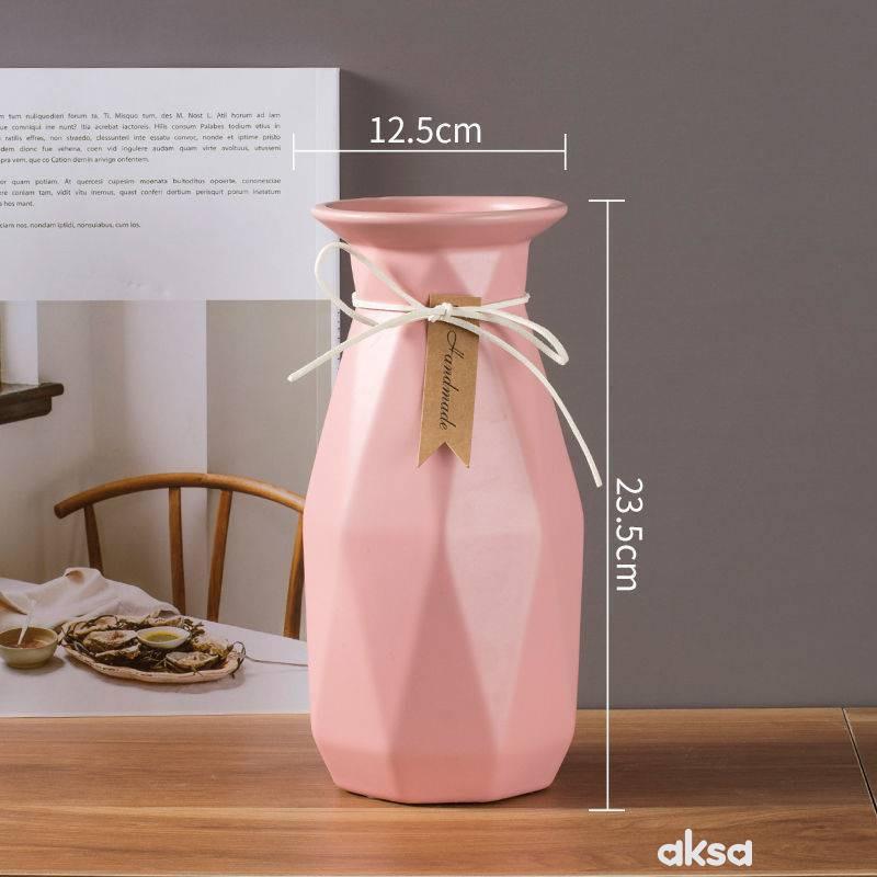 Cute&Cool HOME Dekorativna vaza dijamant, roze 