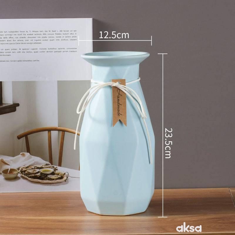 Cute&Cool HOME Dekorativna vaza dijamant, plava 