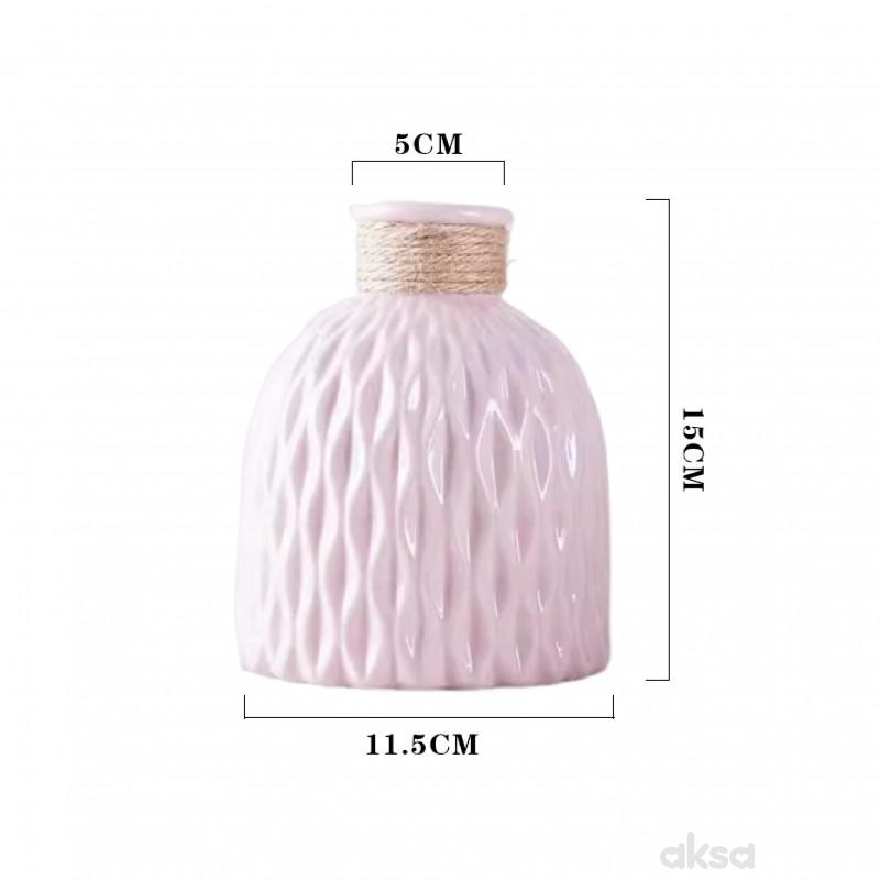 Cute&Cool HOME Vaza sa radom, roze 