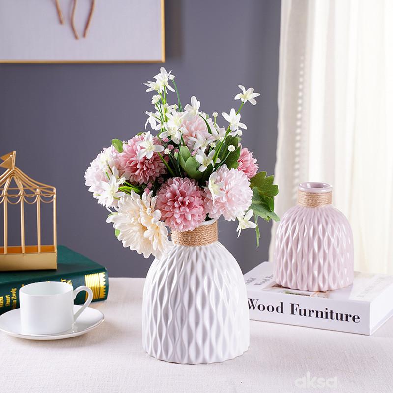 Cute&Cool HOME Vaza sa radom, bela
