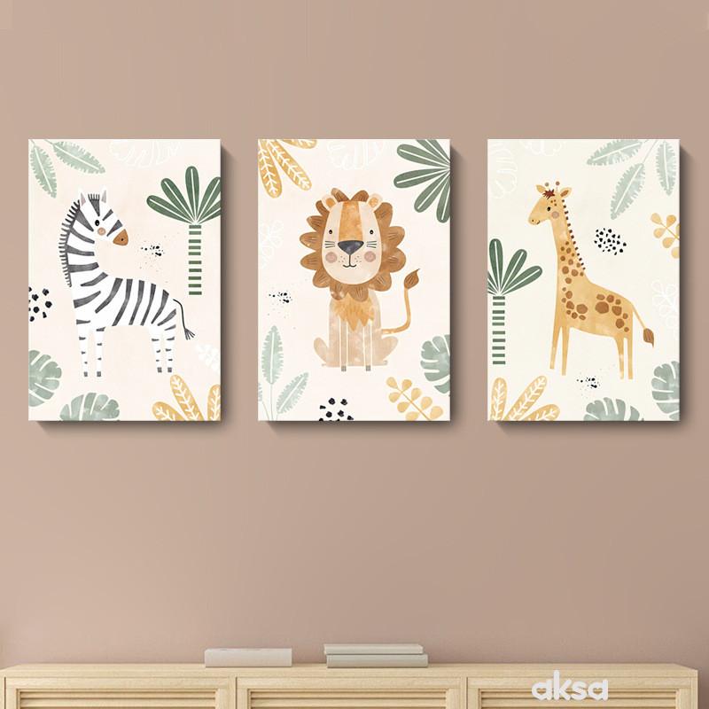 Cute&Cool HOME Slika za zid, zebra 